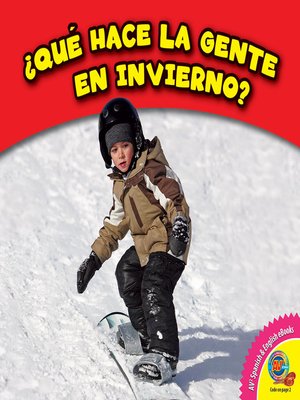 cover image of ¿Qué hace la gente en invierno?